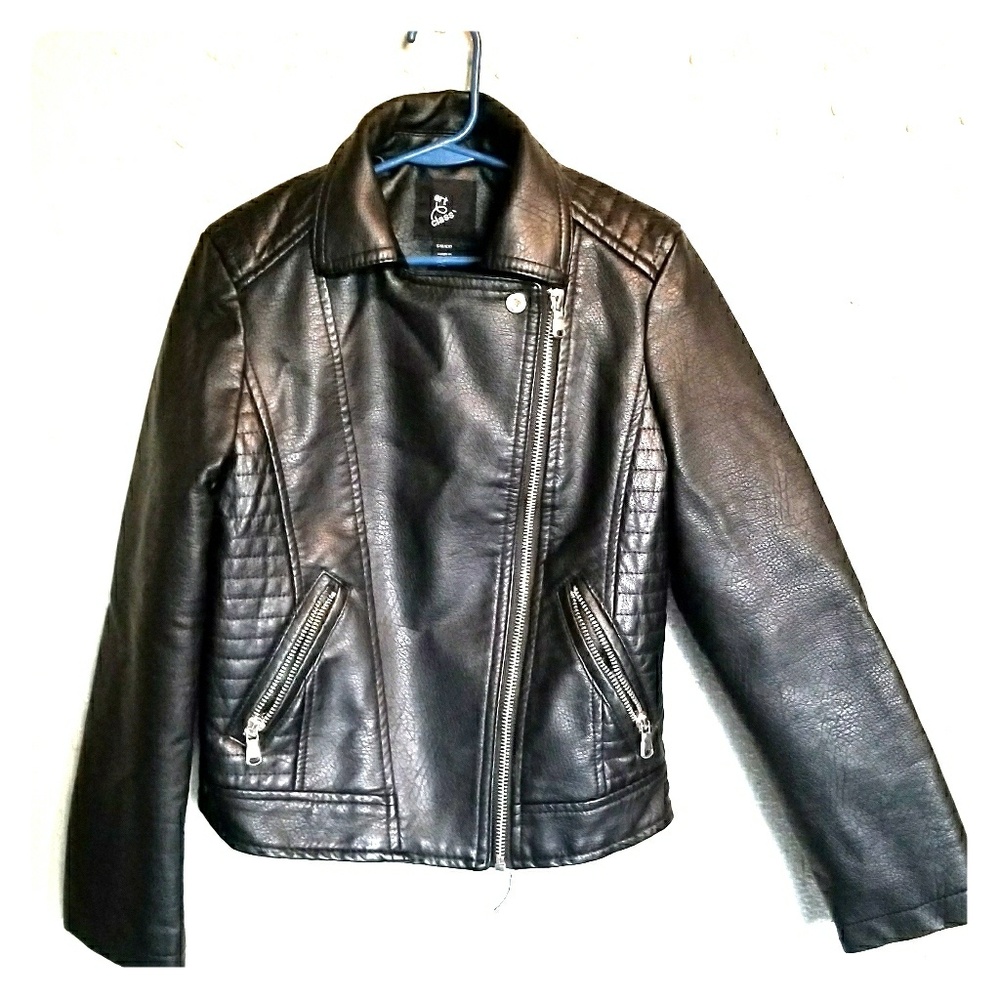 Faux Leather Jacket
